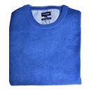 O-Neck Lambswool-Pullover Denim-Blue
