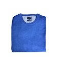 O-Neck Lambswool-Pullover Denim-Blue M
