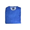 O-Neck Lambswool-Pullover Denim-Blue XL
