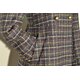 Tweed-Mantel "Jutta" Navy mit Multi-Color Check