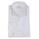 Business-Hemd m. Doppelm. wei&szlig;/Slim Fit DSF 39