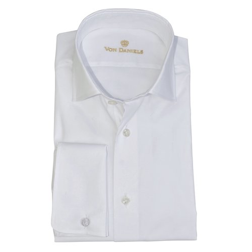 Business-Hemd m. Doppelm. wei&szlig;/Slim Fit DSF 42