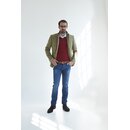 Tweed - Jackett "Johannes" Oliv/Rost