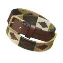Polo G&uuml;rtel von Pampeano Valiente in Gr&uuml;n/Beige