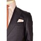 Nadelstreifen-Anzug mit Cashmere  Navy