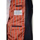Nadelstreifen-Anzug mit Cashmere  Navy