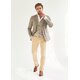 Jackett   in Camel/Ecru