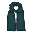 Schal "Ribbed Merino" in Gr&uuml;n