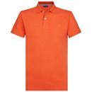 Polo-Shirt in Koralle von Profuomo