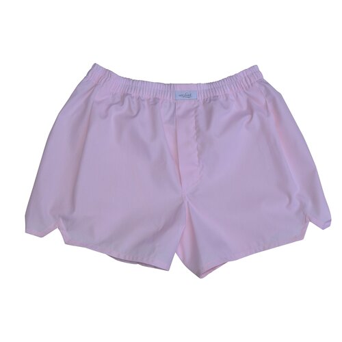 Boxer-Shorts mit kleinem Vichykaro Rosa/Wei&szlig;
