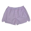 Boxer-Shorts in Rosa Feingestreift auf Wei&szlig;