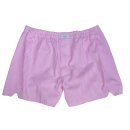 Boxer-Shorts in Rosa/Wei&szlig; Gestreift