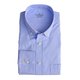 Button-Down Hemd in hellblau/Wei&szlig; gestr. in Tailor-Fit