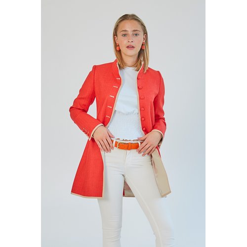 Gehrock "Bea" in Korall-Melange