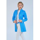 Gehrock "Bea" in Aqua-Blau Melange