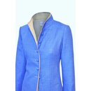 Gehrock "Bea" in Aqua-Blau Melange