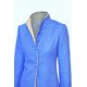 Gehrock "Bea" in Aqua-Blau Melange