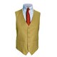 Einreihige Cut-Weste in Beige-Chamois 52