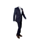 Baumwoll-Anzug "Carlo2" aus Baumwolle in Navy