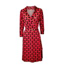 Kleid in Wickel-Optik "Wrap Me!" Karo/Pink