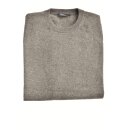O-Neck Cashmere Pulloverin Cappucino-Braun