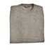 O-Neck Cashmere Pulloverin Cappucino-Braun