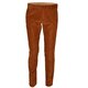 Feincord-Chino  in Burnt Orange