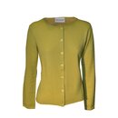 Cashmere-Jacke in Pistazien-Gr&uuml;n