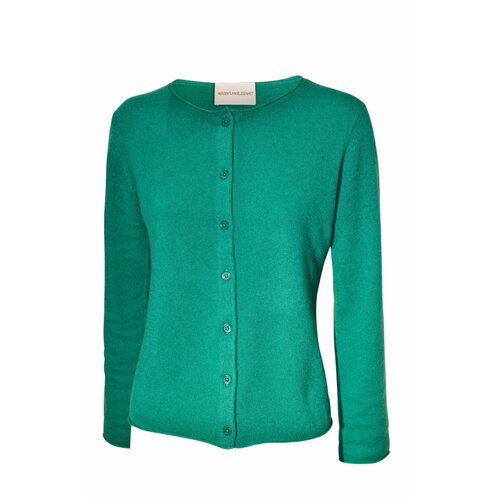 Cashmere-Jacke in Mai-Gr&uuml;n