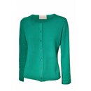 Cashmere-Jacke in Mai-Gr&uuml;n