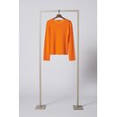 Cashmere-Jacke in Mandarin-Orange