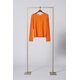 Cashmere-Jacke in Mandarin-Orange