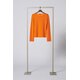 Cashmere-Jacke in Mandarin-Orange