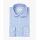 Hemd Cut Away aus Cotton u. Leinen in Hellblau