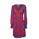 Kleid "Dare you" in Hellblau/Koralle