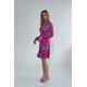 Kleid "Dare you" in Hellblau/Koralle