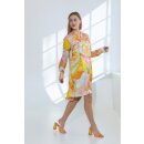 Kleid "Ester new" in Pink/Peach/Pistazie
