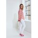 Bluse "Aron Teodora" in Korall/Pistazie