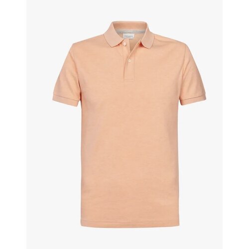 Polo-Shirt aus Cotton-Piquee in Lachs