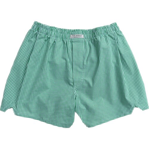 Boxer-Shorts in Vichy Gr&uuml;n