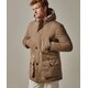 Daunen-Jacke "Taupe"