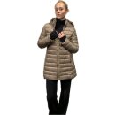 Stepp-Mantel "Teslin" in Beige/Champagne