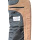 Chesterfield Mantel "Theo" aus Moleskin in Camel