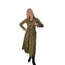 Hemdblusen-Kleid "Cosi" in Oliv-Gr&uuml;n aus...