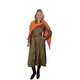 Hemdblusen-Kleid "Cosi" in Oliv-Gr&uuml;n aus Cotton-Twill