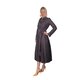 Hemdblusen-Kleid "Cosi" aus Soft-Flannel in Taupe