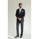 Anzug "James" in Midnight-Blue aus Tropical Wool S130