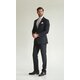 Anzug "James" in Midnight-Blue aus Tropical Wool S130