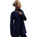 Gehrock "Coraly" aus Samt mit Seiden-Besatz in...