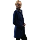 Gehrock "Coraly" aus Samt mit Seiden-Besatz in...
